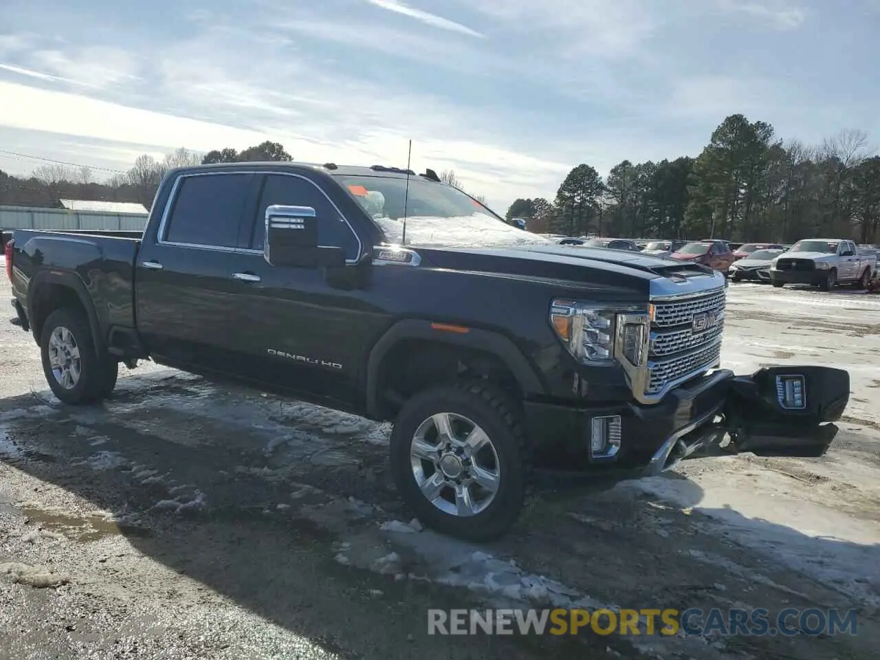 4 Photograph of a damaged car 1GT49REY0LF268364 GMC SIERRA 2020