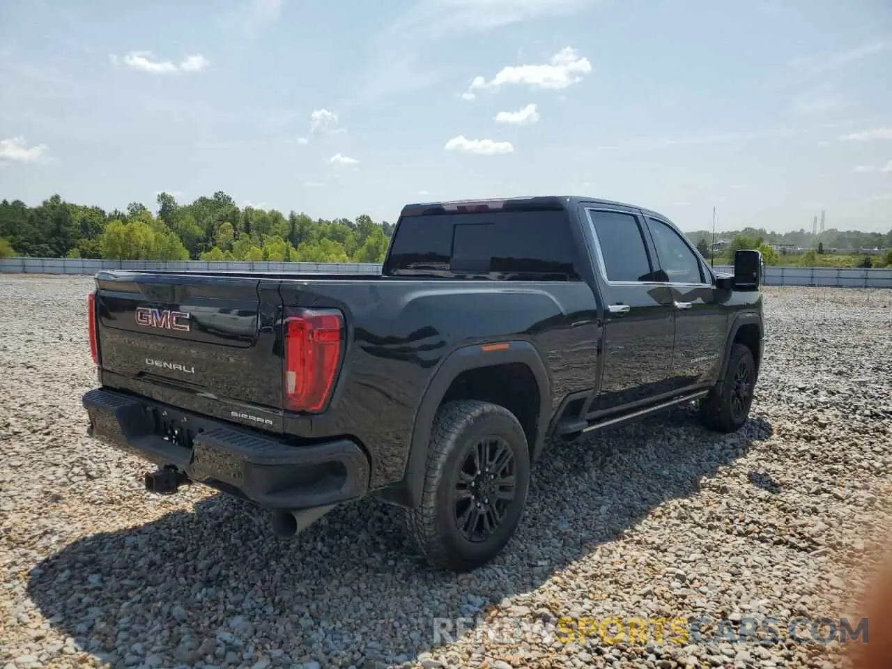 3 Photograph of a damaged car 1GT49REY3LF327956 GMC SIERRA 2020