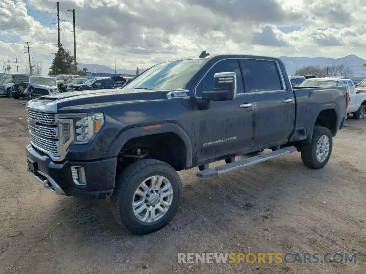 1 Photograph of a damaged car 1GT49REY4LF258260 GMC SIERRA 2020