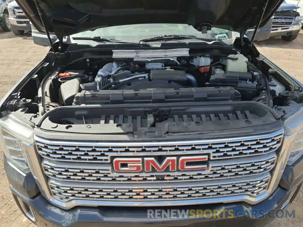 11 Photograph of a damaged car 1GT49REY4LF258260 GMC SIERRA 2020