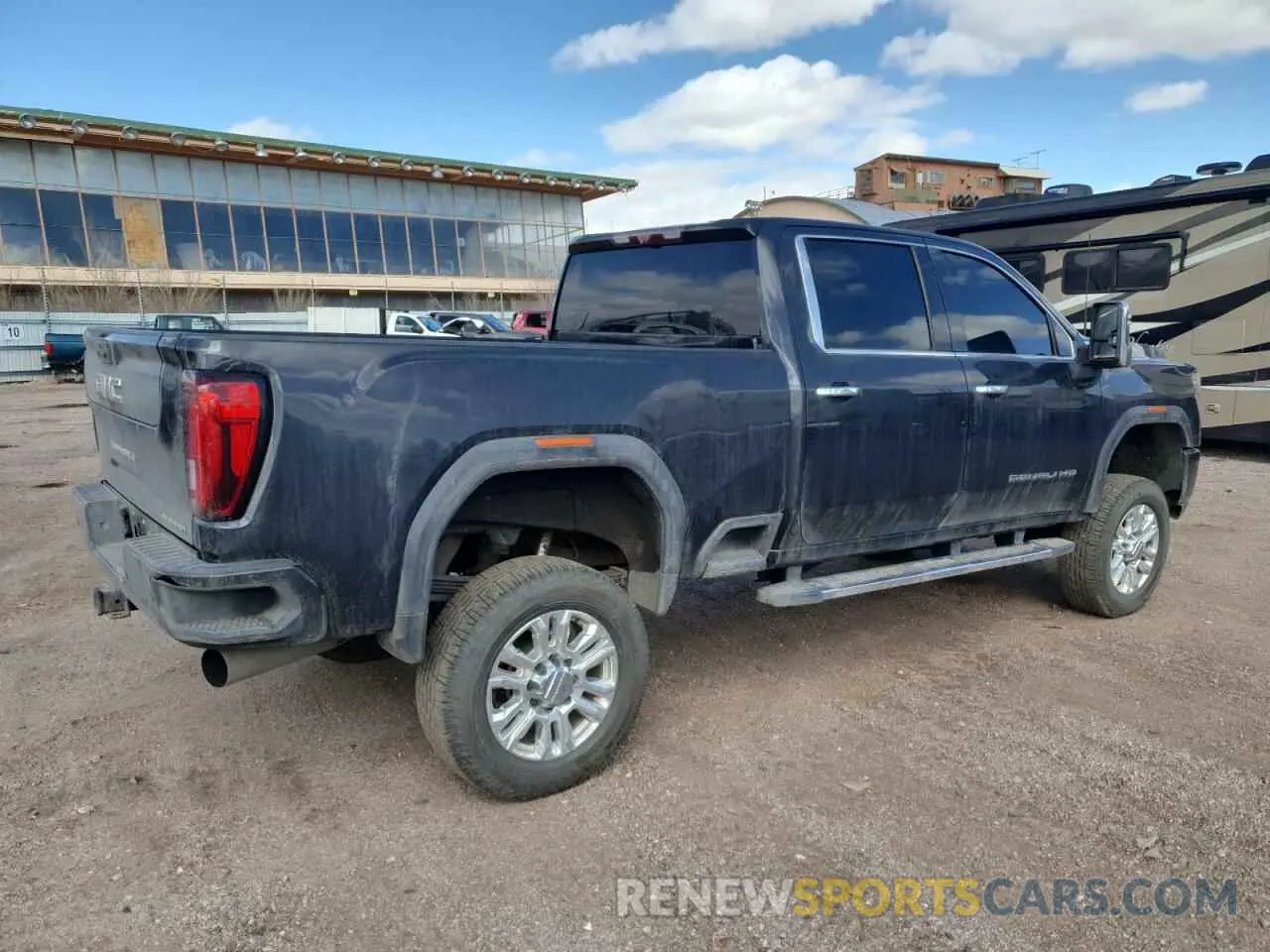 3 Photograph of a damaged car 1GT49REY4LF258260 GMC SIERRA 2020