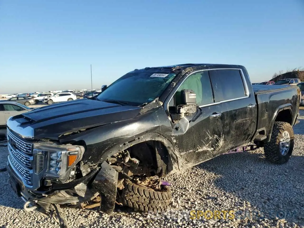 1 Photograph of a damaged car 1GT49REY9LF133397 GMC SIERRA 2020