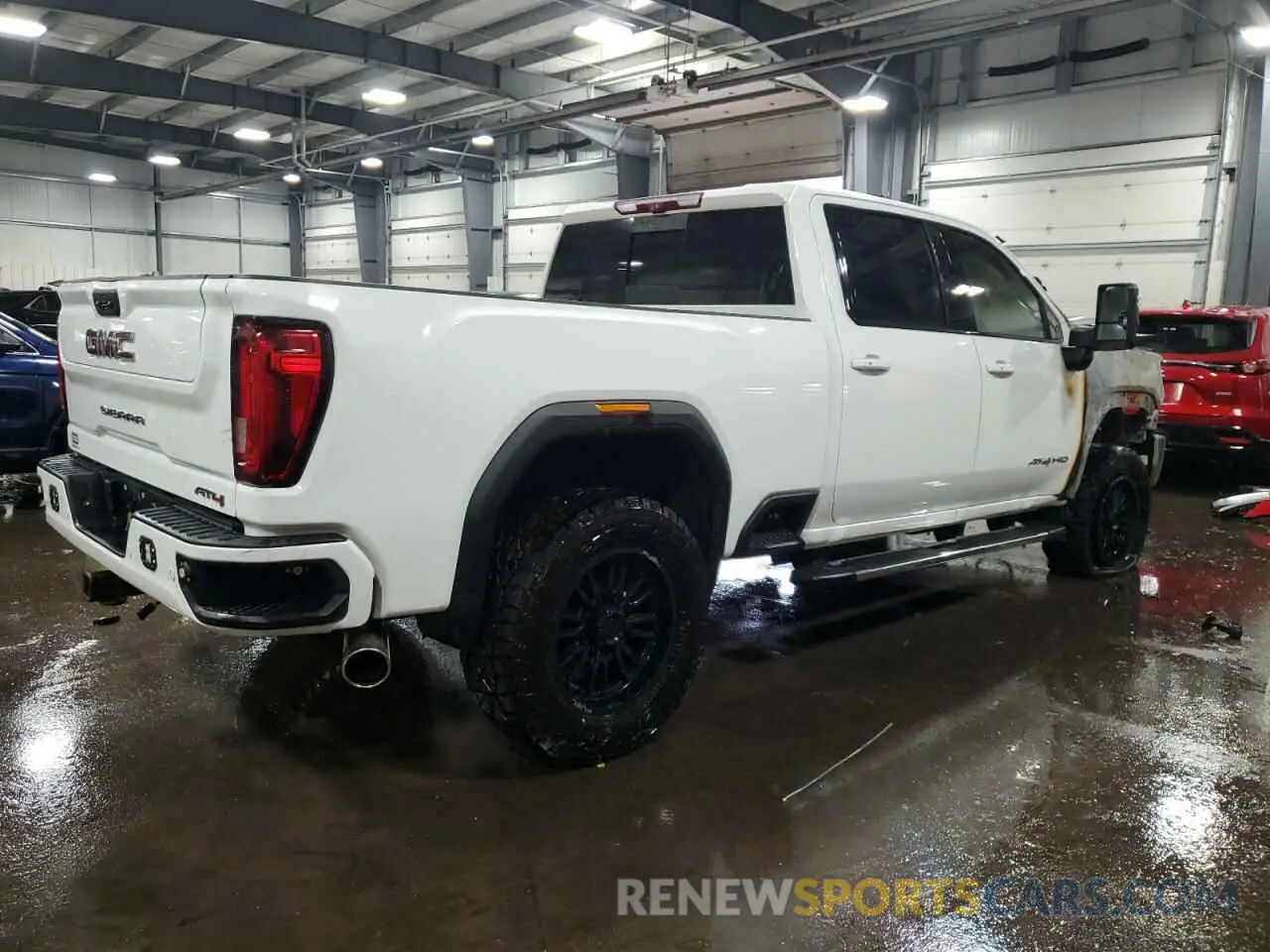 3 Photograph of a damaged car 1GT49VEY9LF268615 GMC SIERRA 2020