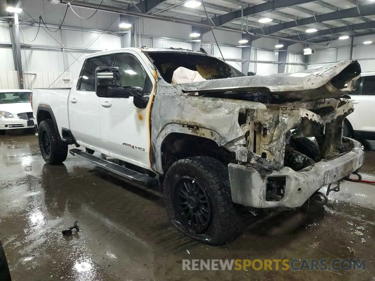 4 Photograph of a damaged car 1GT49VEY9LF268615 GMC SIERRA 2020
