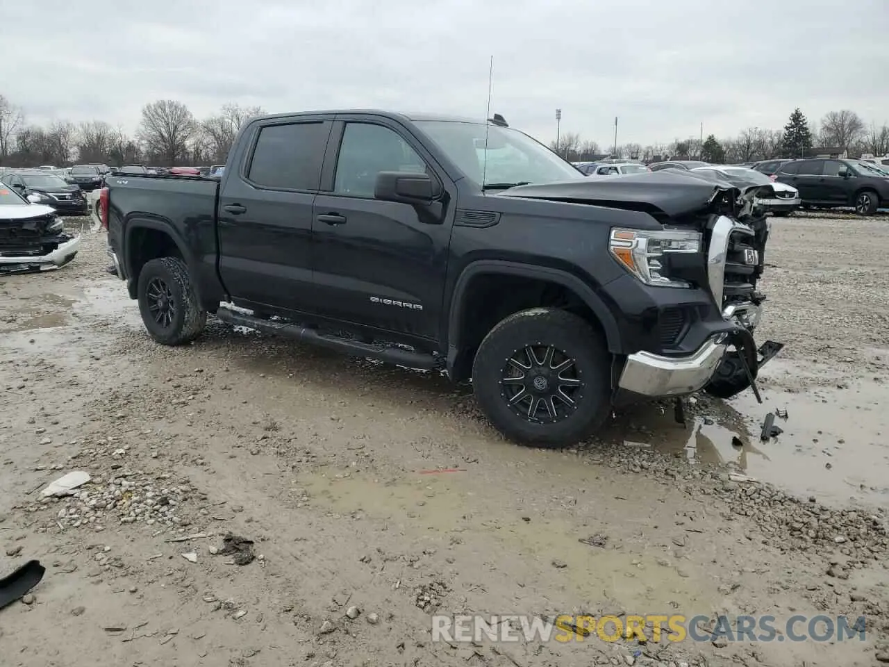 4 Фотография поврежденного автомобиля 1GTP9AEK4LZ130724 GMC SIERRA 2020