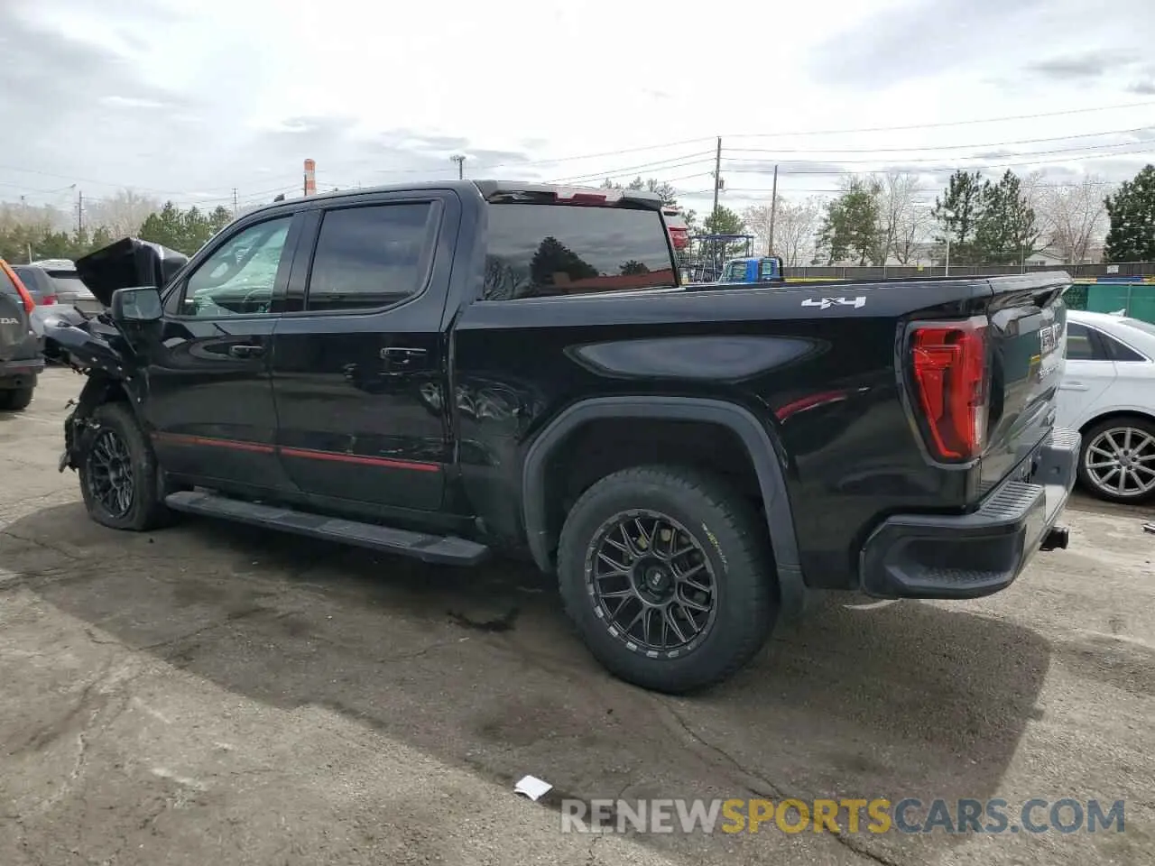 2 Photograph of a damaged car 1GTP9CEK8LZ114733 GMC SIERRA 2020