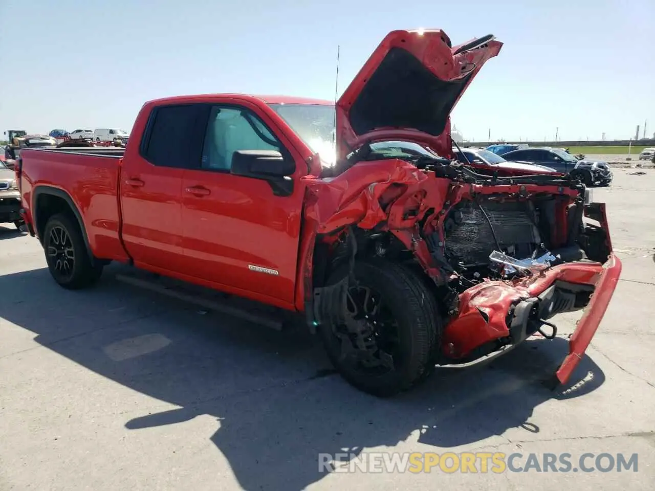 4 Photograph of a damaged car 1GTR8CED3LZ238048 GMC SIERRA 2020