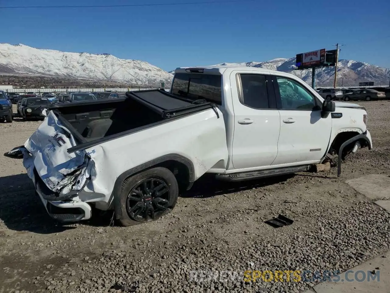 3 Фотография поврежденного автомобиля 1GTR9CED0LZ203495 GMC SIERRA 2020