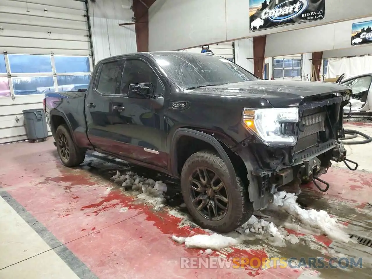 4 Фотография поврежденного автомобиля 1GTR9CED1LZ317294 GMC SIERRA 2020