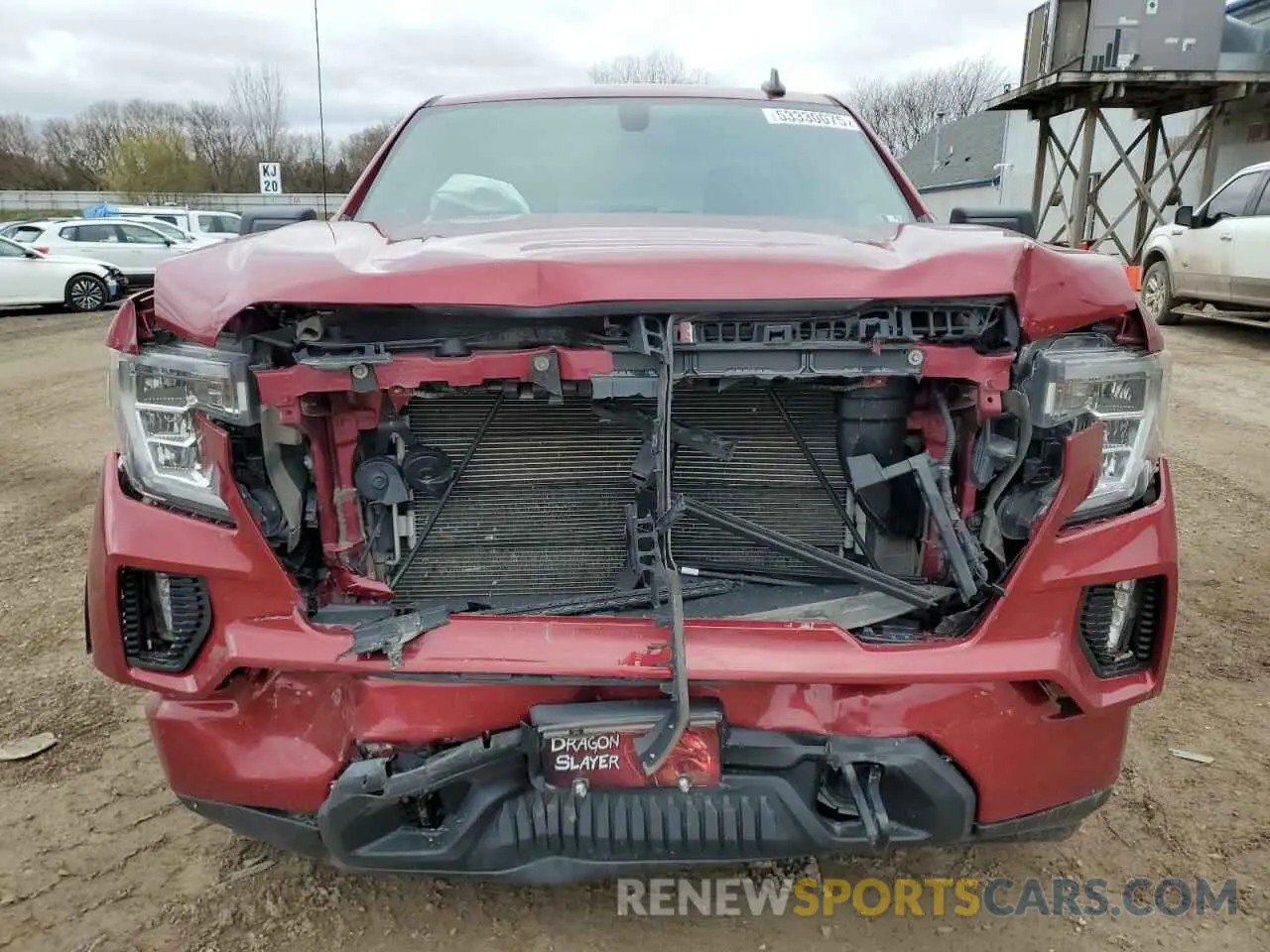 5 Photograph of a damaged car 1GTR9CED6LZ291274 GMC SIERRA 2020