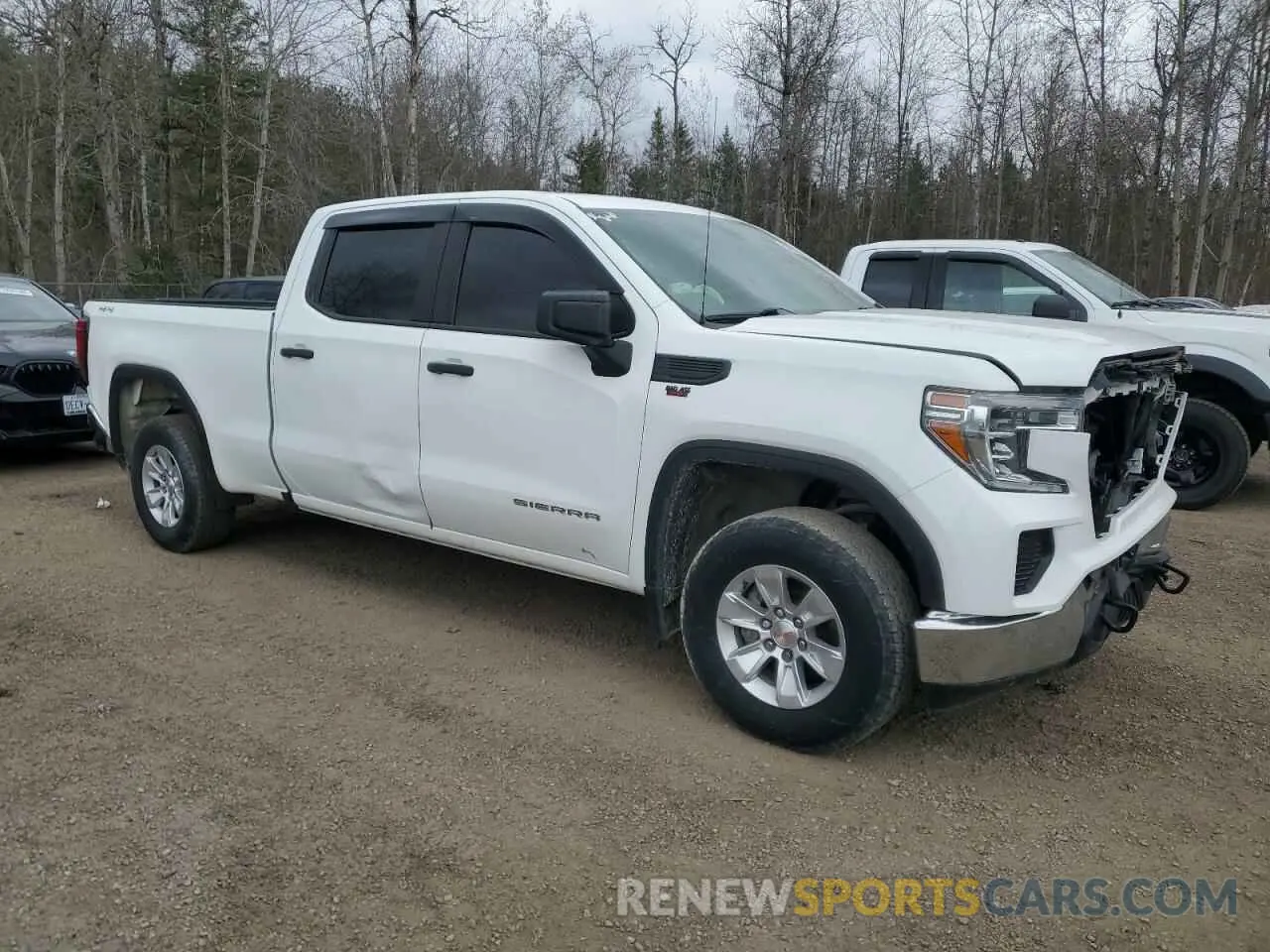 4 Фотография поврежденного автомобиля 1GTU9AEF0LZ325287 GMC SIERRA 2020