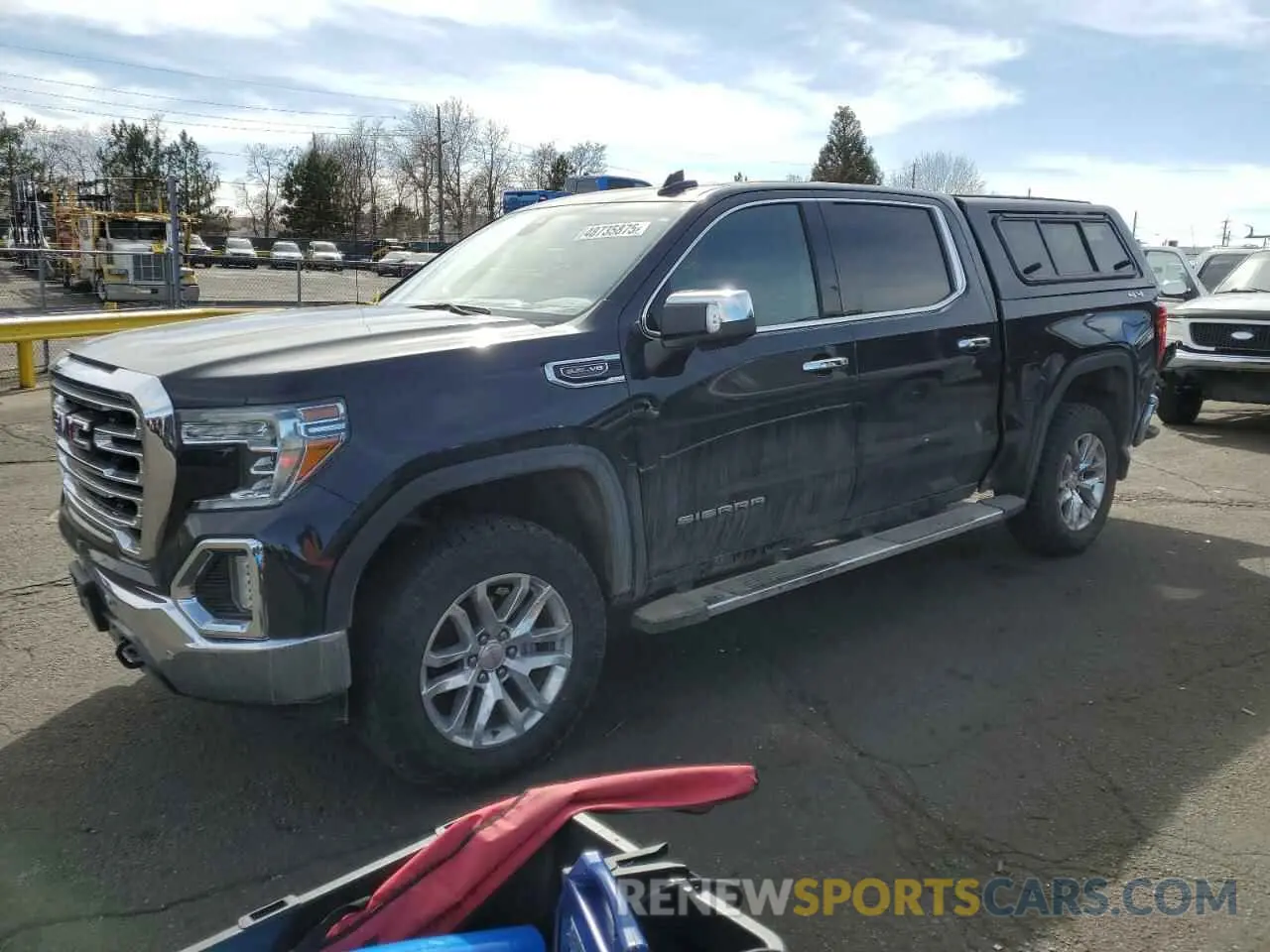 1 Фотография поврежденного автомобиля 1GTU9DEL7LZ286740 GMC SIERRA 2020
