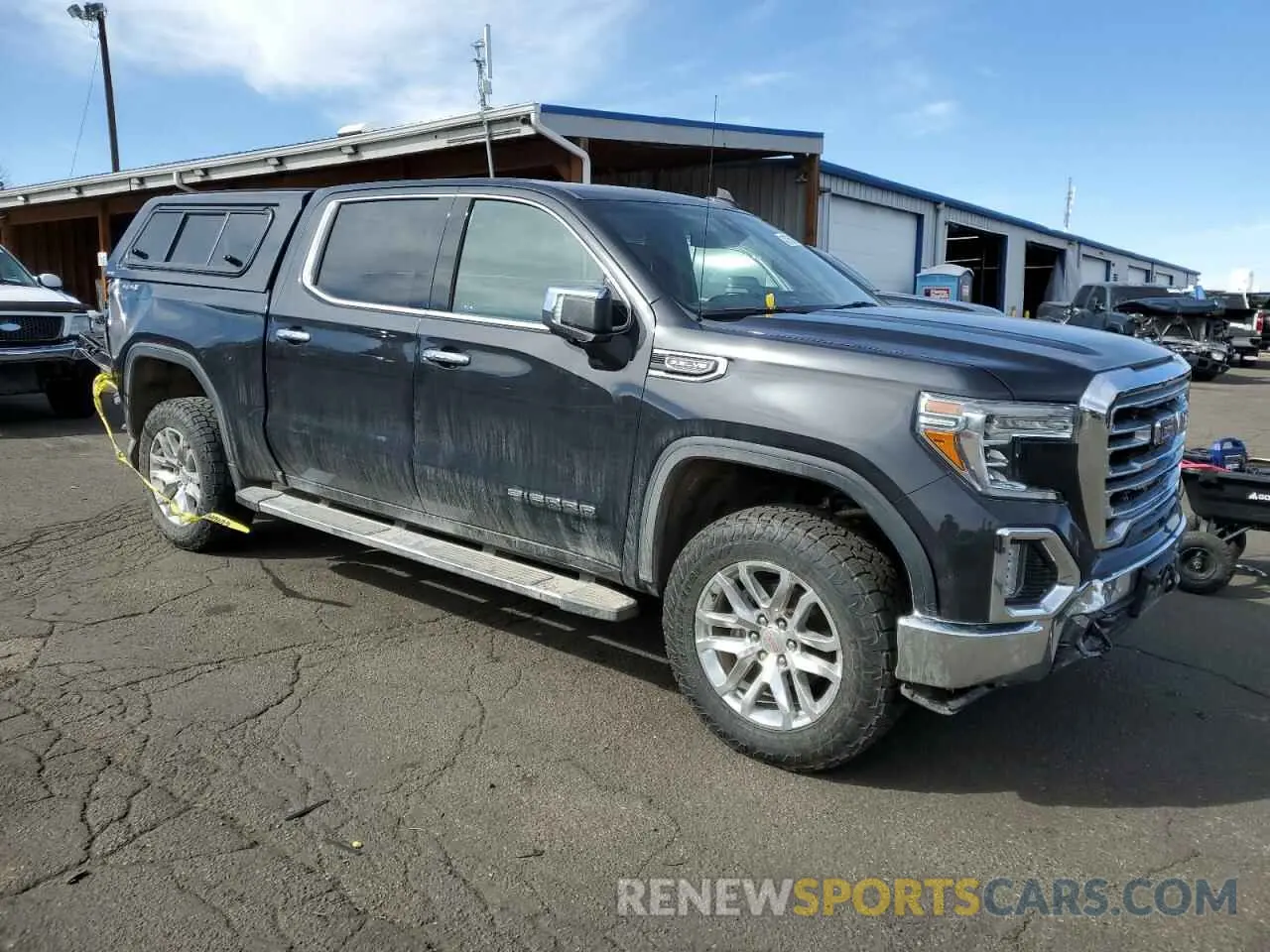 4 Фотография поврежденного автомобиля 1GTU9DEL7LZ286740 GMC SIERRA 2020