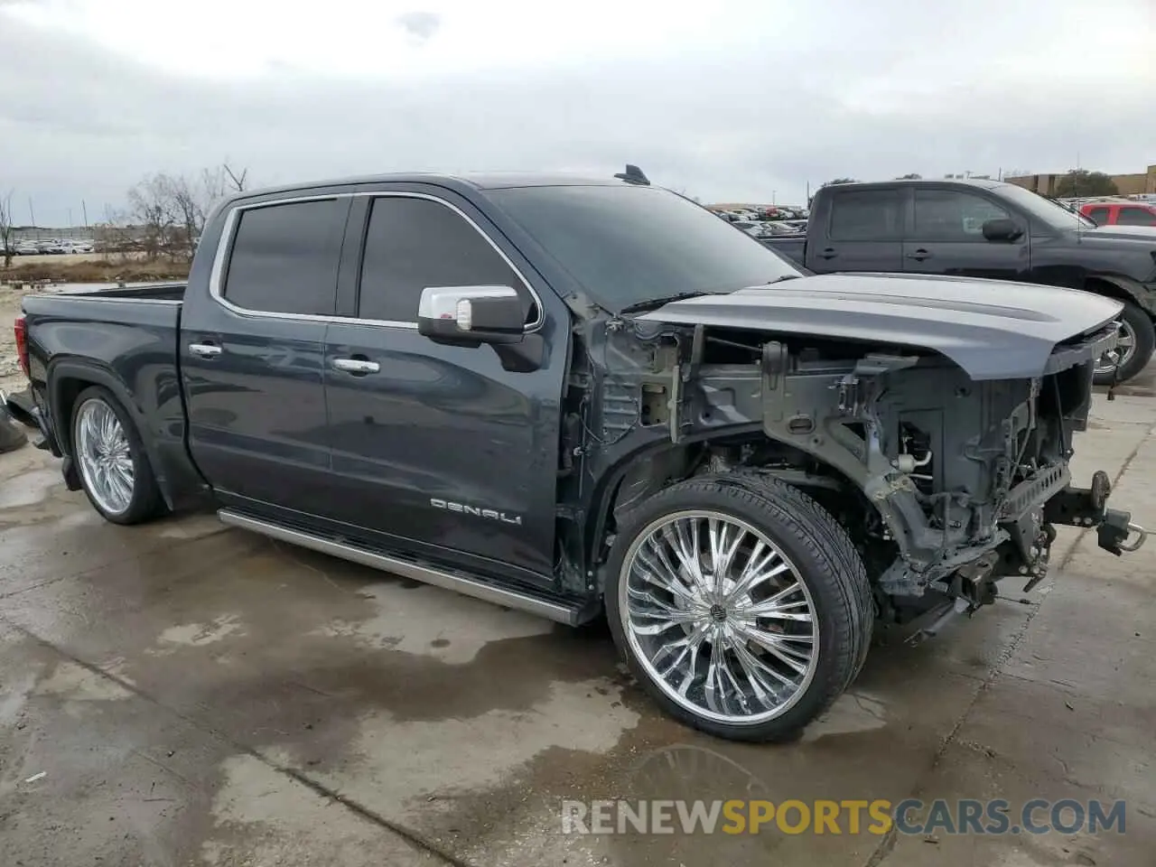 4 Фотография поврежденного автомобиля 1GTU9FEL2LZ181079 GMC SIERRA 2020