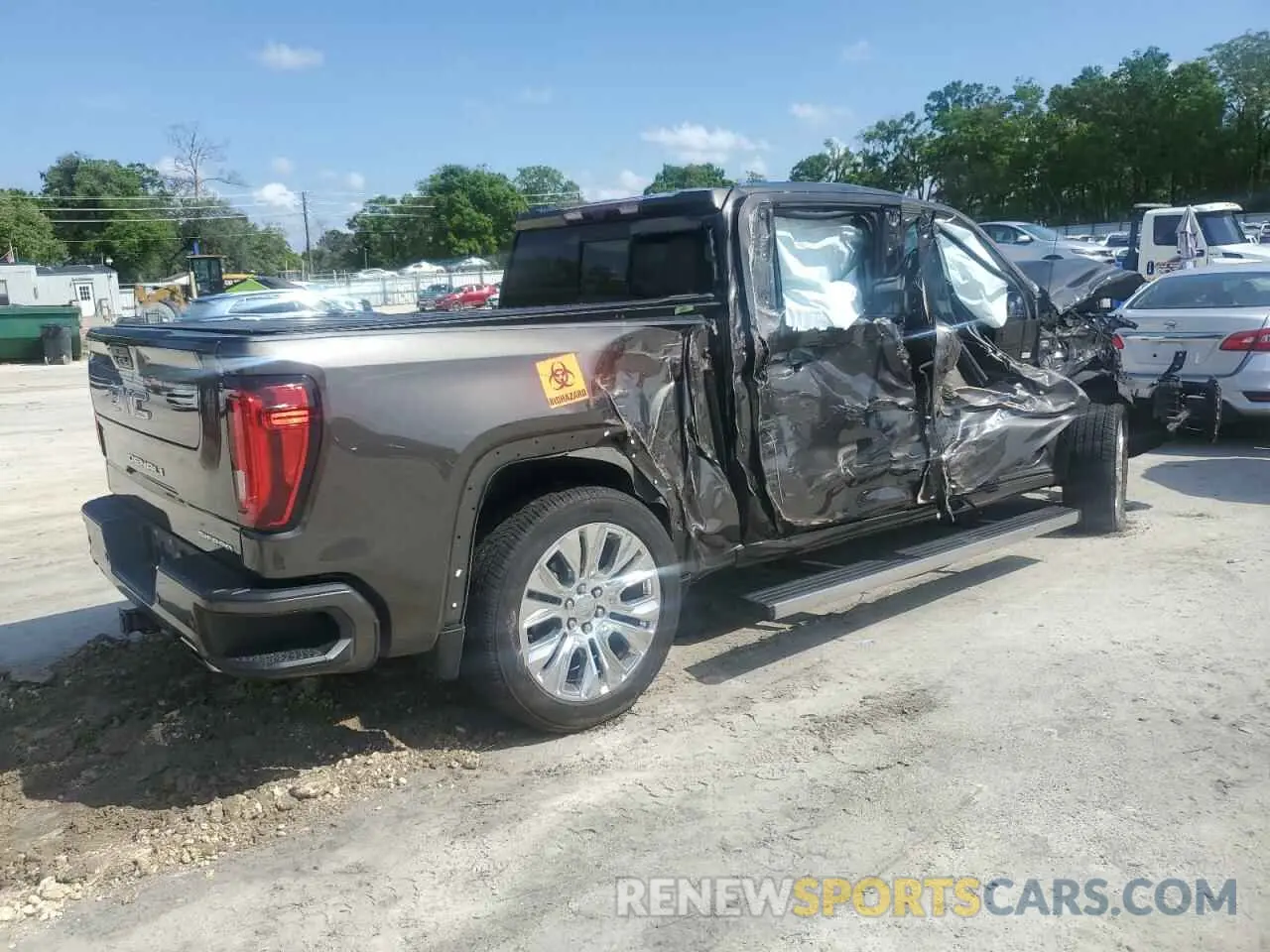 3 Фотография поврежденного автомобиля 1GTU9FEL3LZ164890 GMC SIERRA 2020