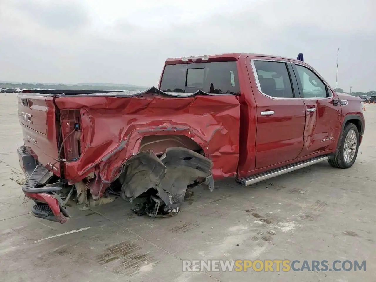 3 Фотография поврежденного автомобиля 1GTU9FEL3LZ194035 GMC SIERRA 2020