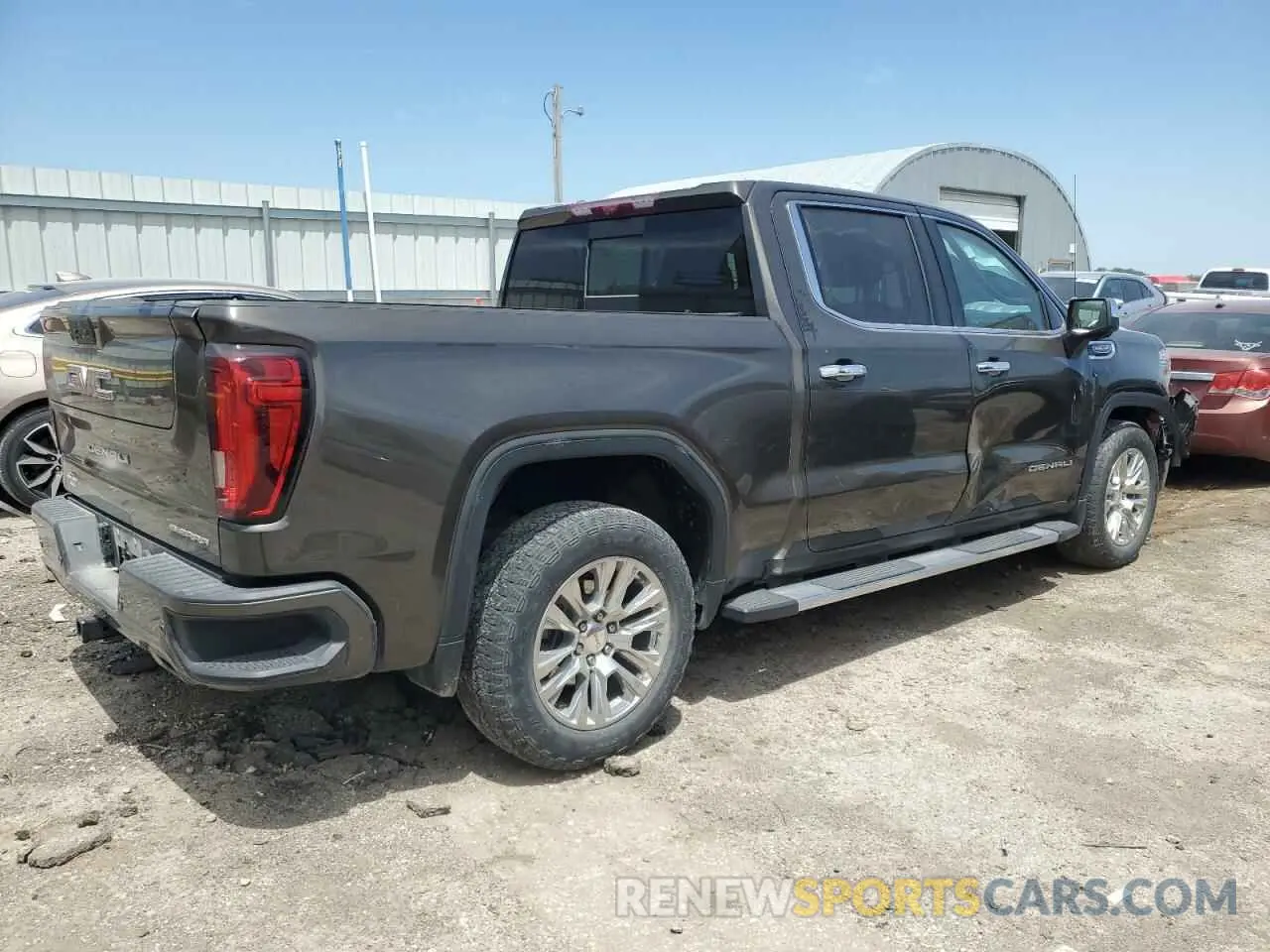 3 Photograph of a damaged car 1GTU9FEL8LZ107794 GMC SIERRA 2020