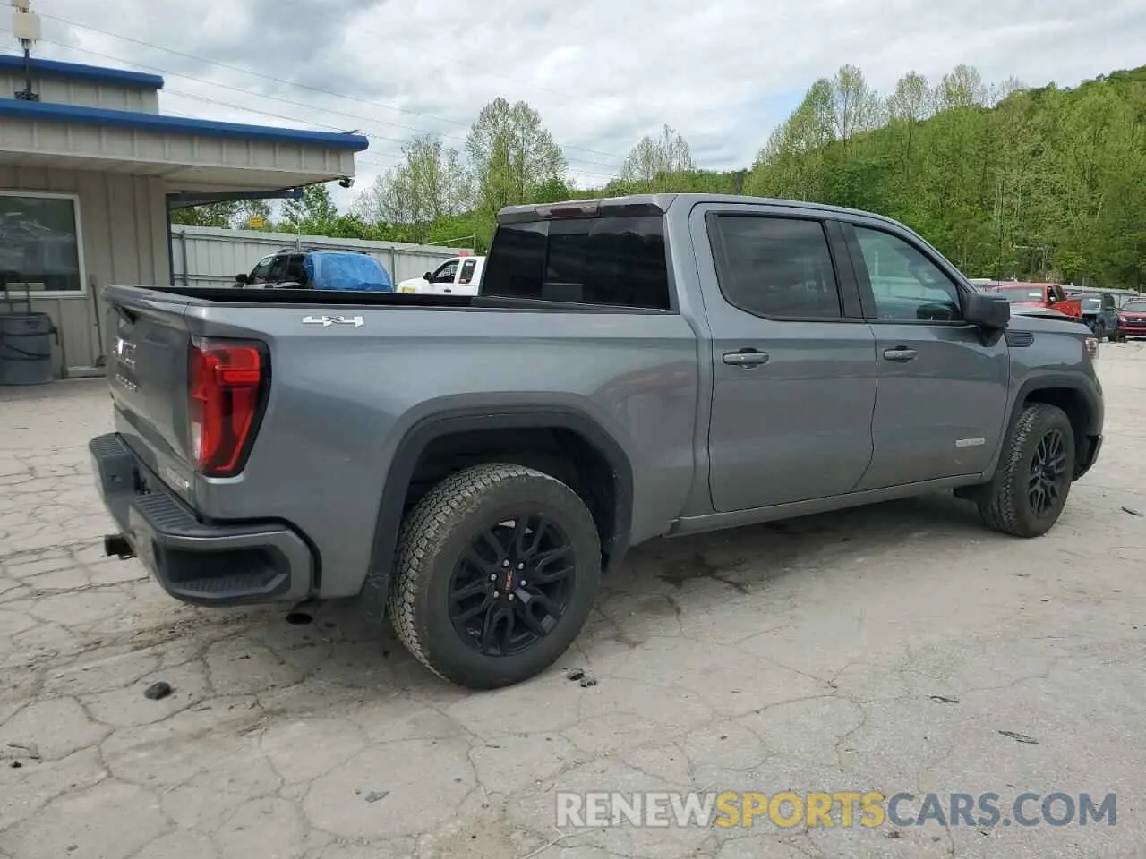3 Фотография поврежденного автомобиля 3GTP9CEK4LG102918 GMC SIERRA 2020