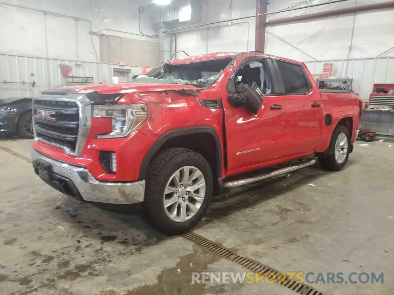 1 Photograph of a damaged car 3GTU9AEF8LG216205 GMC SIERRA 2020