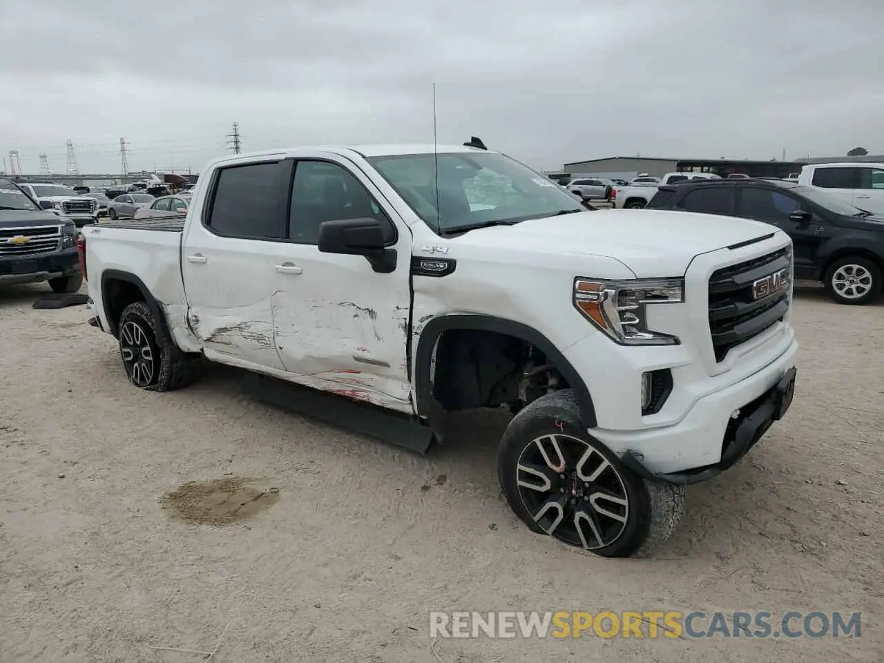 4 Photograph of a damaged car 3GTU9CED2LG145870 GMC SIERRA 2020