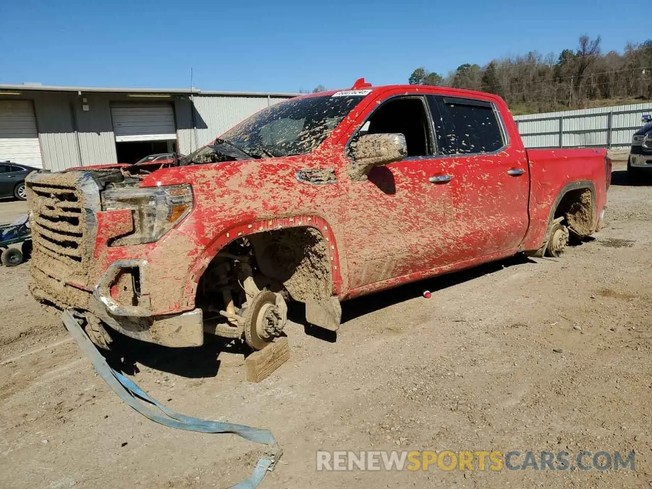 1 Photograph of a damaged car 3GTU9DEL7LG123764 GMC SIERRA 2020
