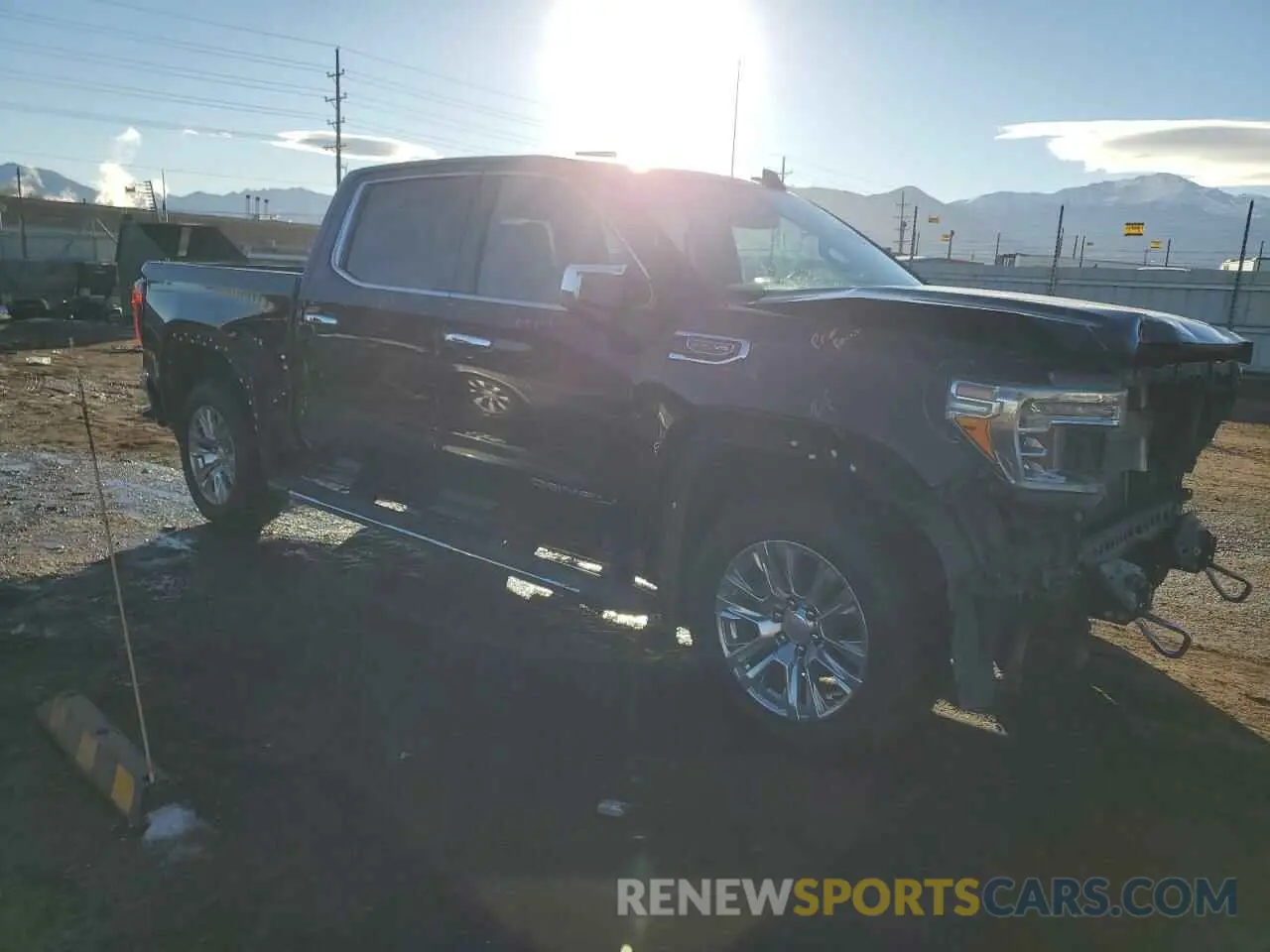 4 Фотография поврежденного автомобиля 3GTU9FEDXLG133757 GMC SIERRA 2020