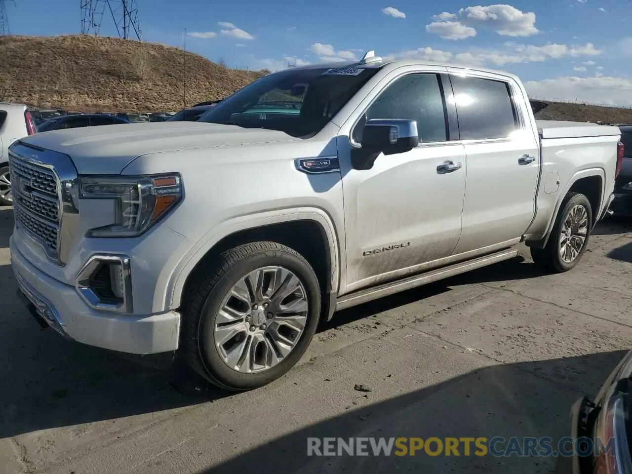 1 Photograph of a damaged car 3GTU9FEL5LG293603 GMC SIERRA 2020