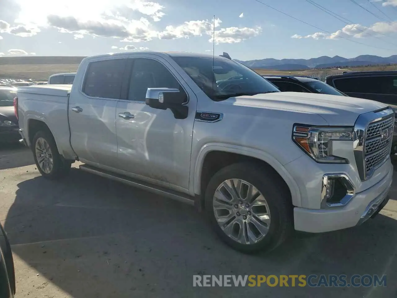 4 Photograph of a damaged car 3GTU9FEL5LG293603 GMC SIERRA 2020