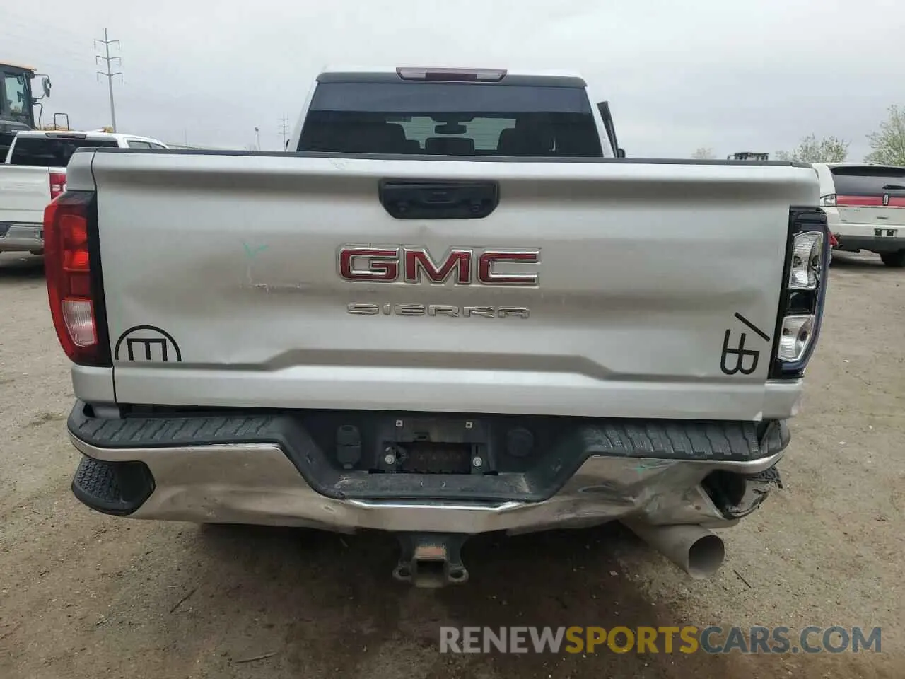 6 Photograph of a damaged car 1GT49LEY2MF204793 GMC SIERRA 2021