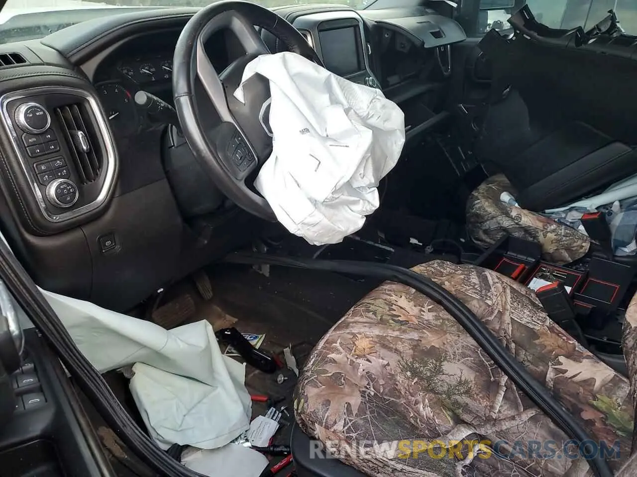 8 Photograph of a damaged car 1GT49NEY1MF134408 GMC SIERRA 2021