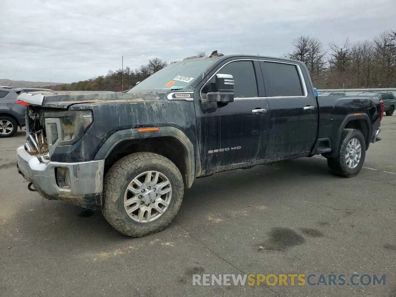 1 Фотография поврежденного автомобиля 1GT49NEY1MF319672 GMC SIERRA 2021