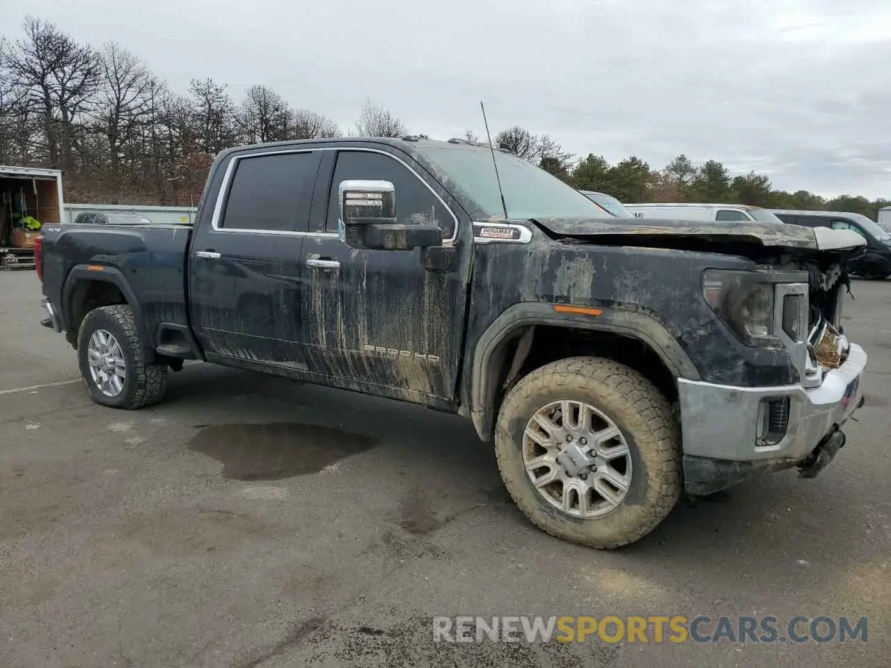 4 Фотография поврежденного автомобиля 1GT49NEY1MF319672 GMC SIERRA 2021
