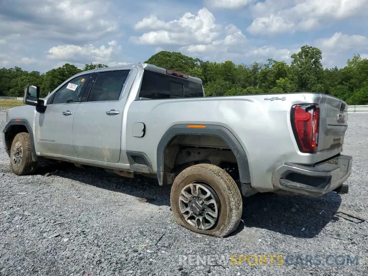 2 Photograph of a damaged car 1GT49NEY7MF283079 GMC SIERRA 2021