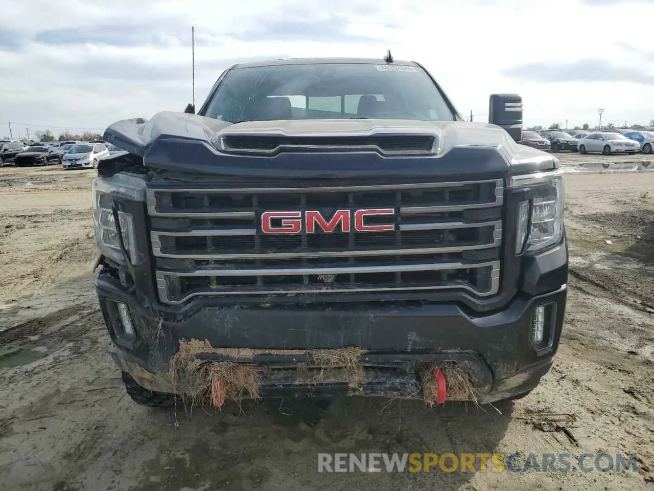 5 Photograph of a damaged car 1GT49PEY0MF193638 GMC SIERRA 2021