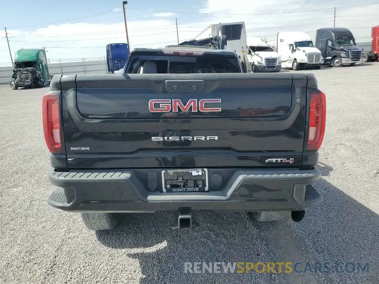 6 Photograph of a damaged car 1GT49PEY7MF126079 GMC SIERRA 2021