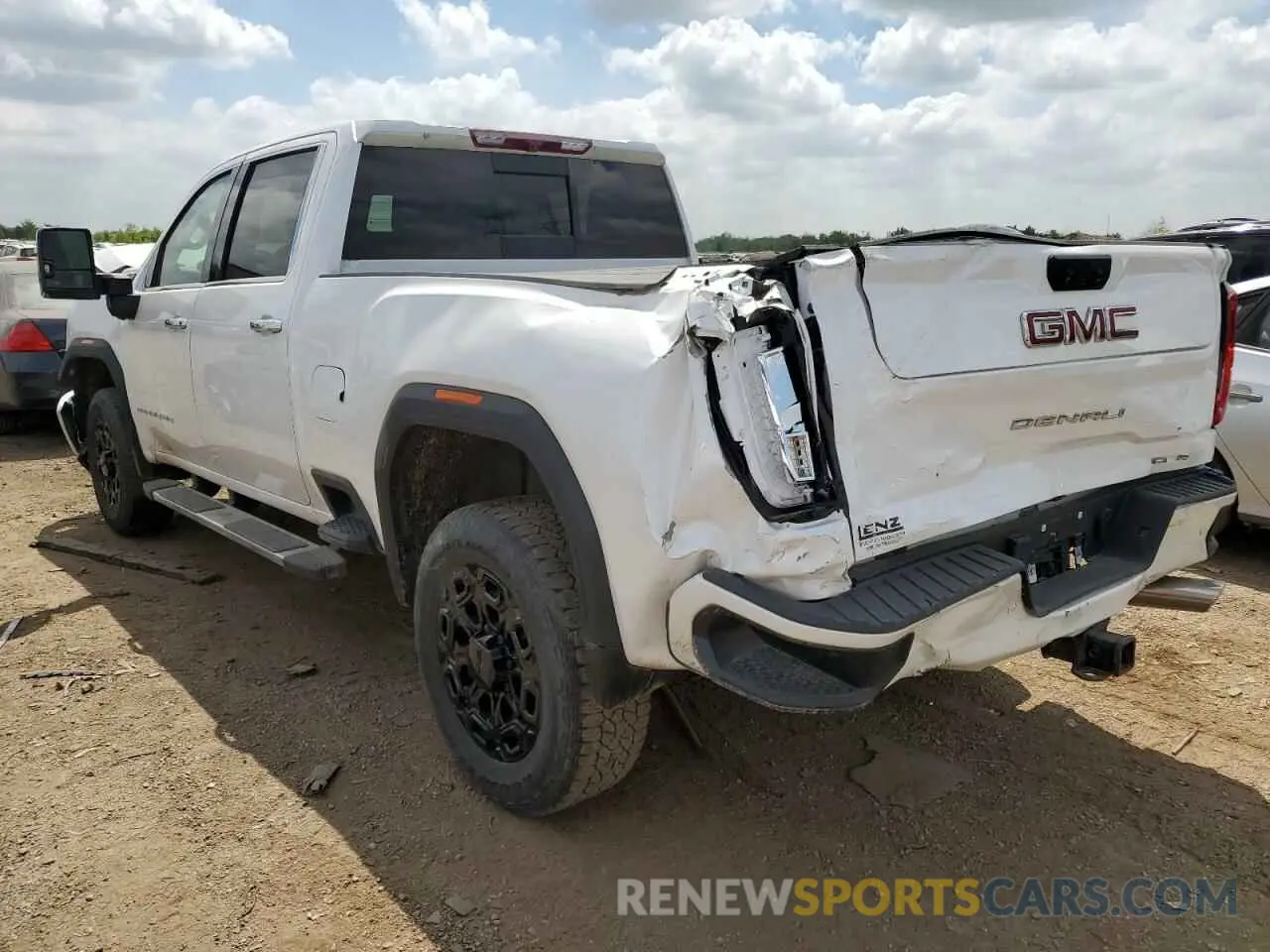 2 Photograph of a damaged car 1GT49RE77MF254681 GMC SIERRA 2021