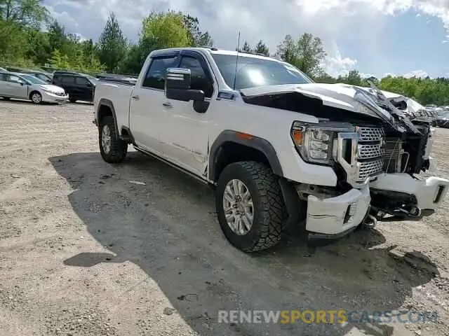 10 Photograph of a damaged car 1GT49REY5MF105002 GMC SIERRA 2021