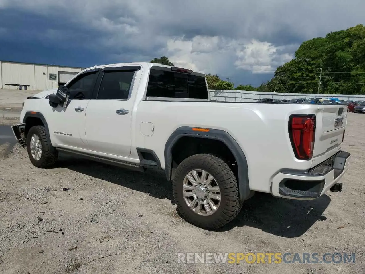 2 Photograph of a damaged car 1GT49REY5MF105002 GMC SIERRA 2021