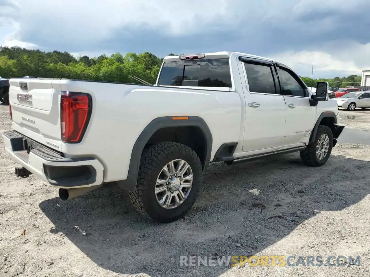 3 Photograph of a damaged car 1GT49REY5MF105002 GMC SIERRA 2021