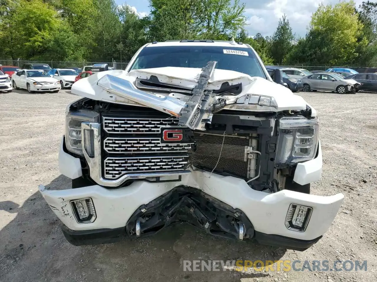 5 Photograph of a damaged car 1GT49REY5MF105002 GMC SIERRA 2021