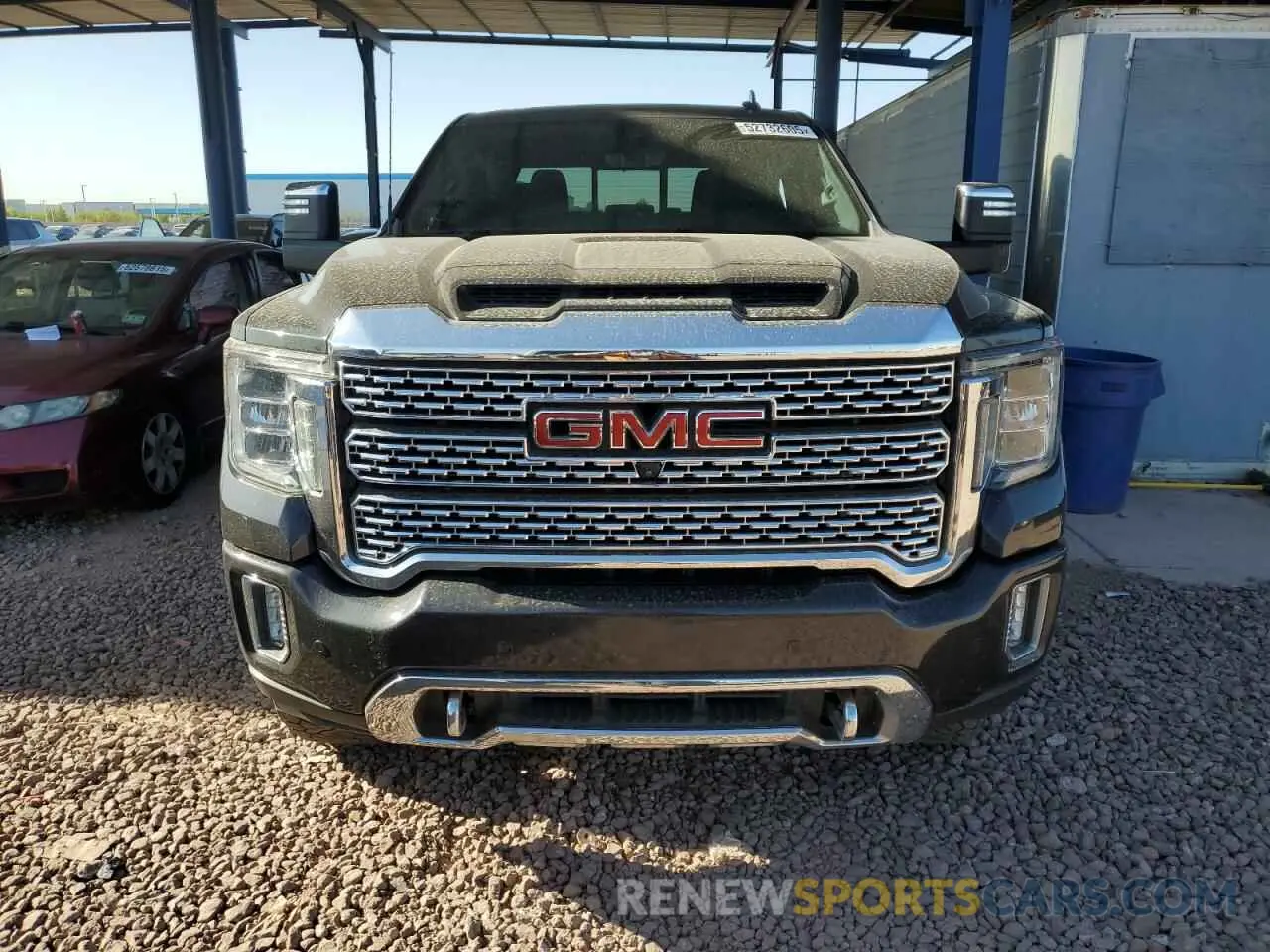 5 Photograph of a damaged car 1GT49REY5MF147279 GMC SIERRA 2021