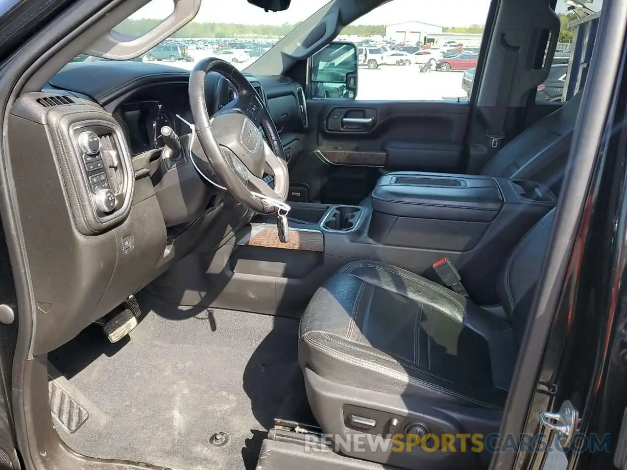 7 Фотография поврежденного автомобиля 1GT49REY5MF249200 GMC SIERRA 2021