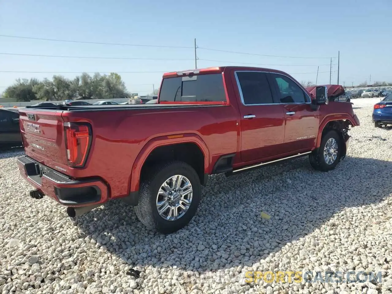 3 Фотография поврежденного автомобиля 1GT49REY5MF313266 GMC SIERRA 2021