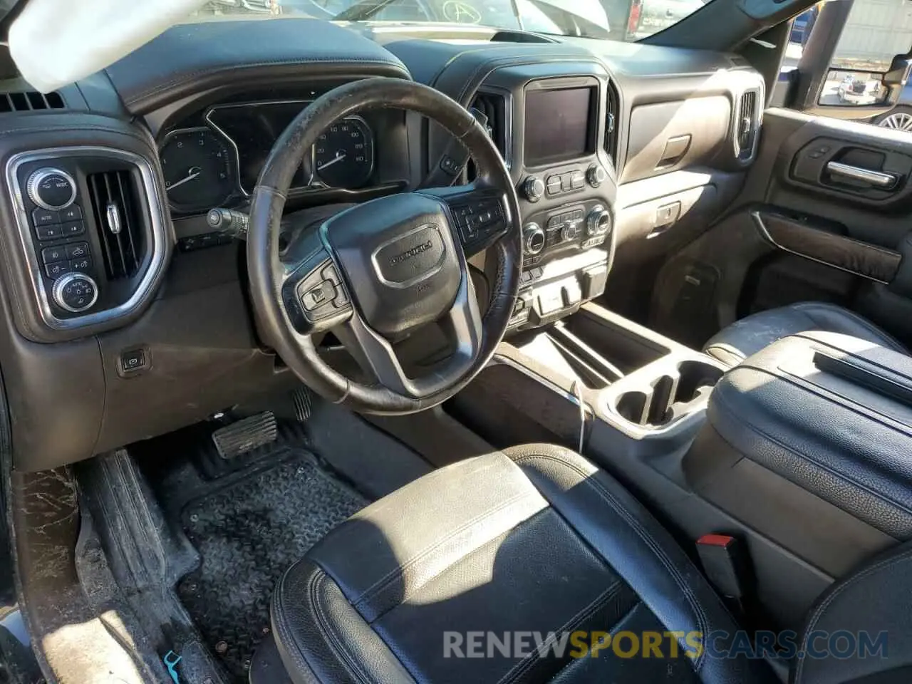 8 Фотография поврежденного автомобиля 1GT49REY8MF122313 GMC SIERRA 2021