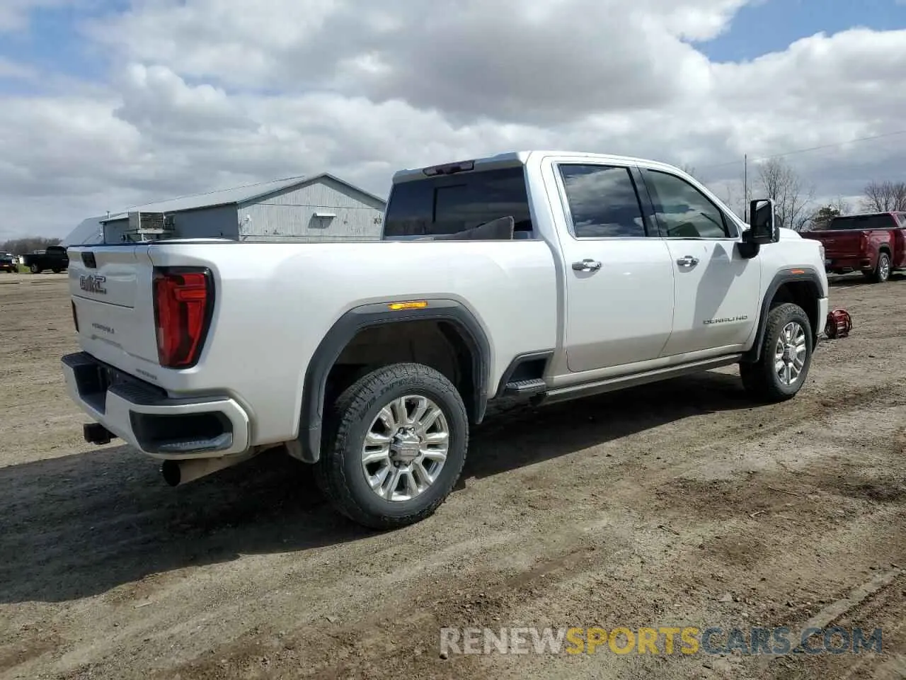 3 Photograph of a damaged car 1GT49REY8MF179031 GMC SIERRA 2021