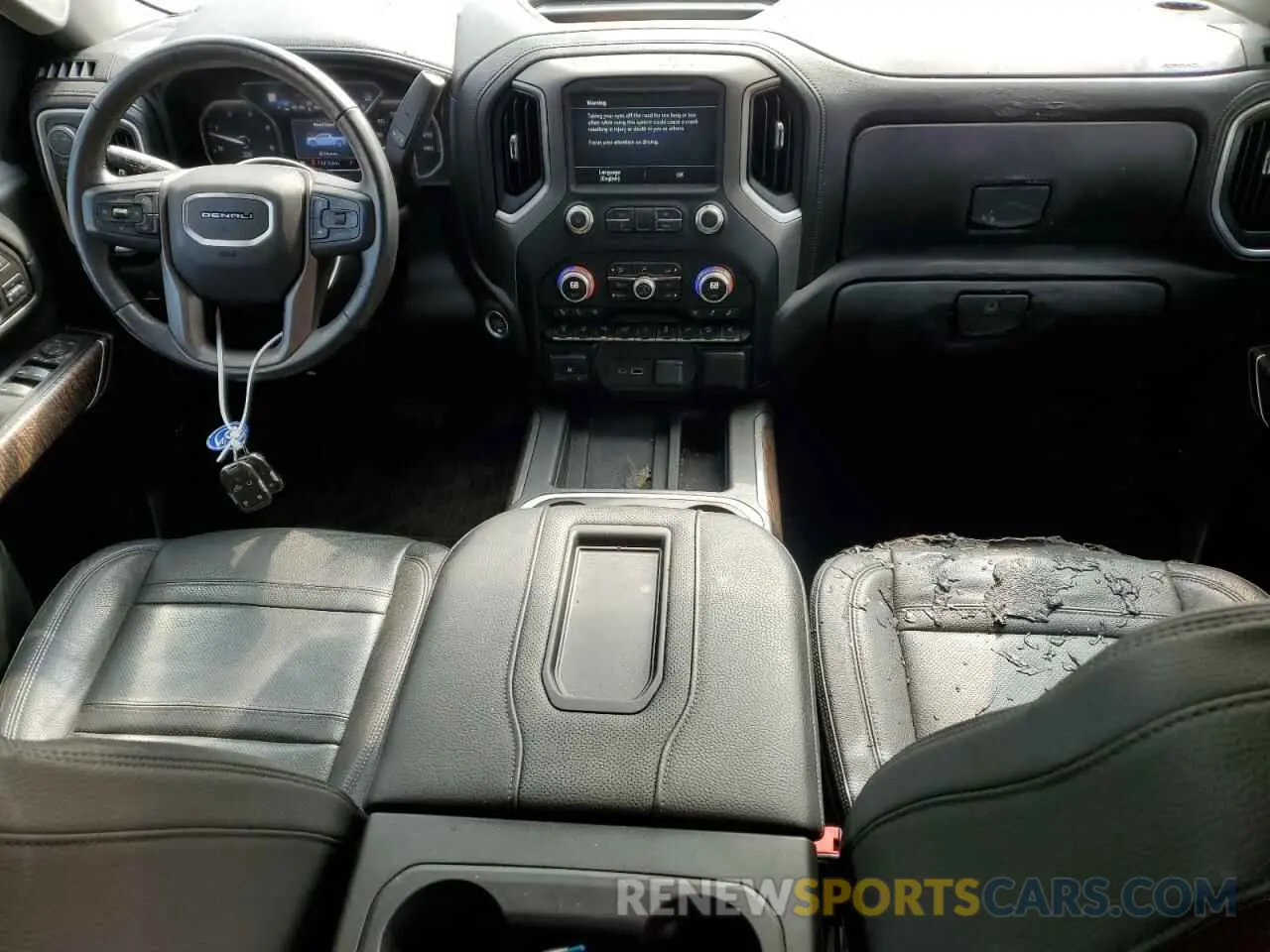 8 Photograph of a damaged car 1GT49REY8MF179031 GMC SIERRA 2021