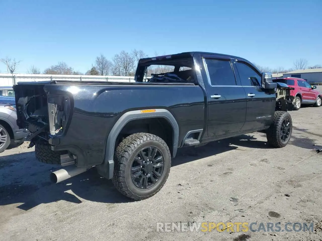 3 Фотография поврежденного автомобиля 1GT49REY9MF254609 GMC SIERRA 2021