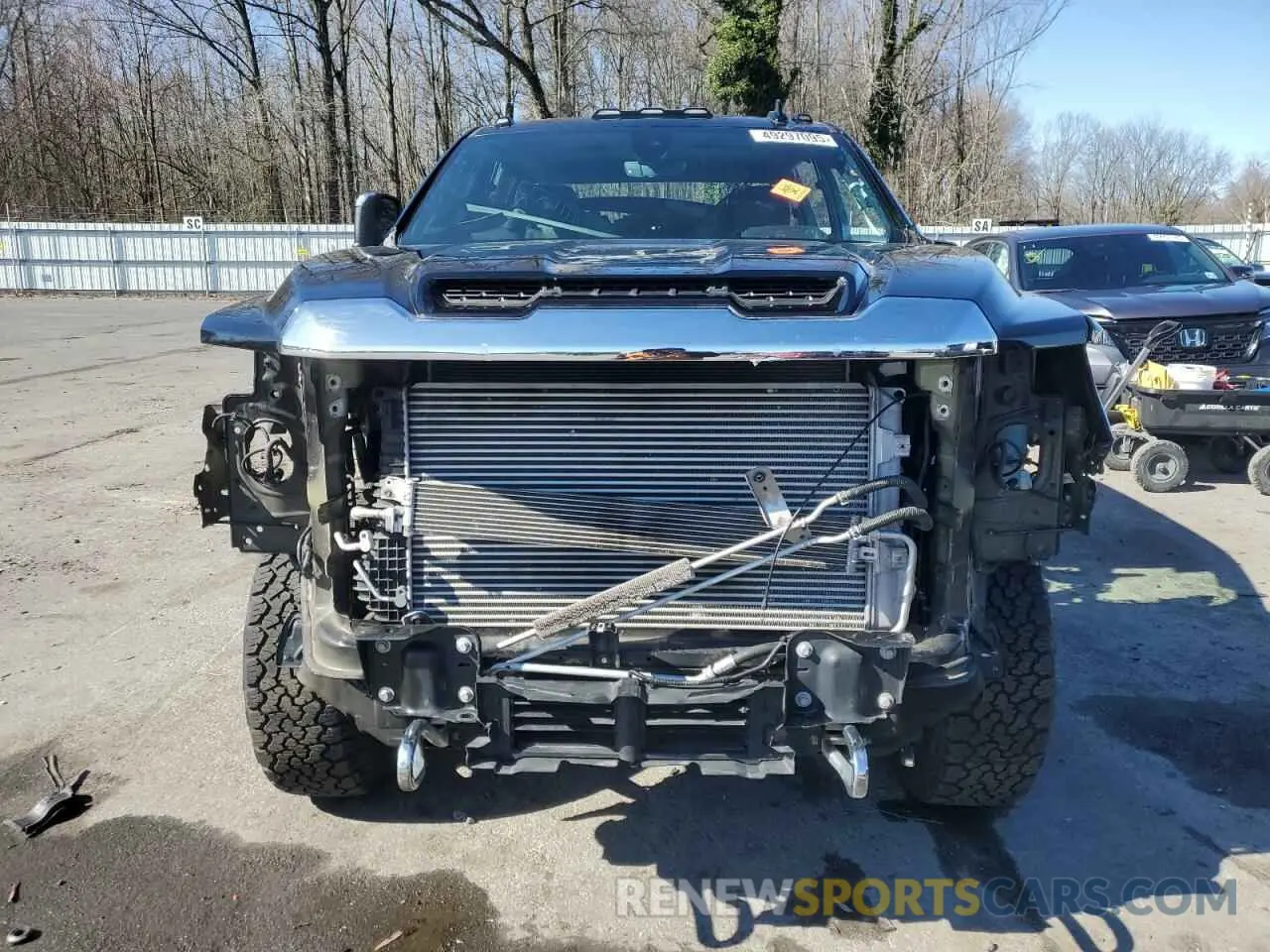 5 Фотография поврежденного автомобиля 1GT49REY9MF254609 GMC SIERRA 2021