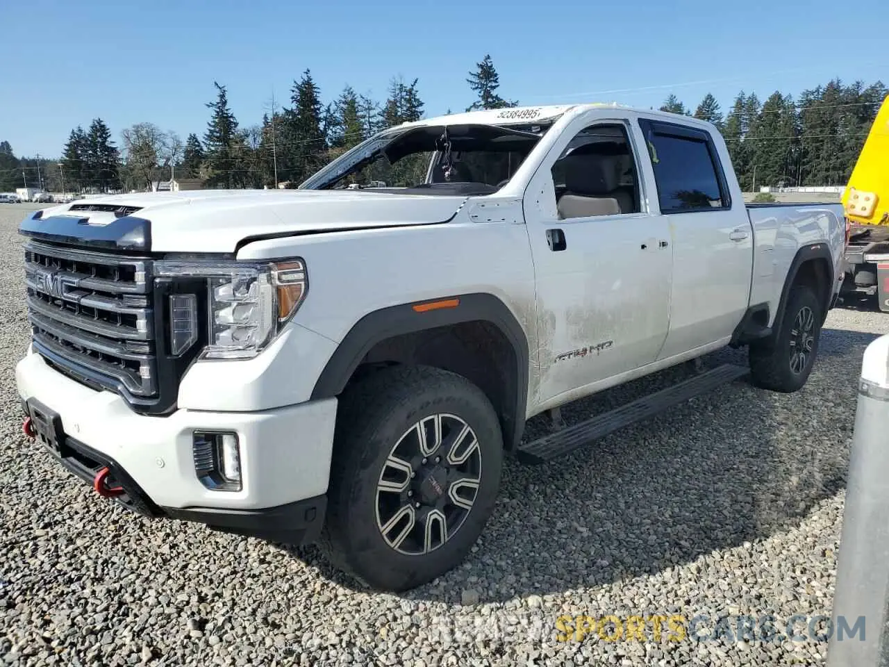 1 Фотография поврежденного автомобиля 1GT49VEY9MF263044 GMC SIERRA 2021