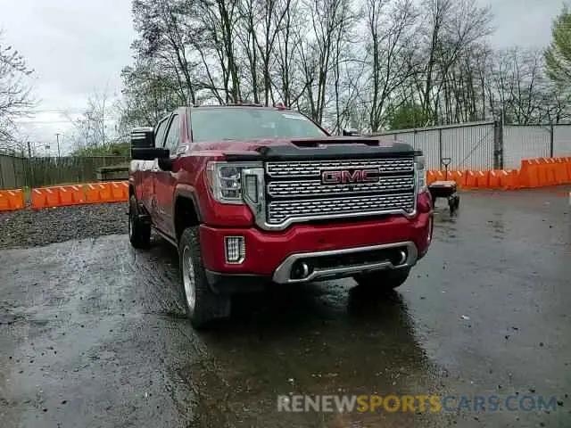 10 Фотография поврежденного автомобиля 1GT49WEY6MF297173 GMC SIERRA 2021